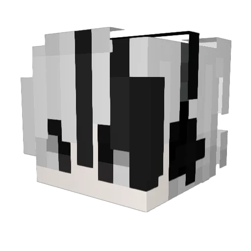 chiaki9947 Minecraft avatar head, 3D render