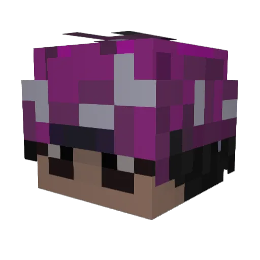 chian2900 Minecraft avatar head, 3D render