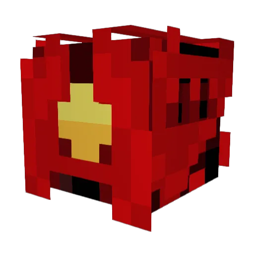 chicheeee Minecraft avatar head, 3D render