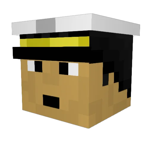 chicho032 Minecraft avatar head, 3D render