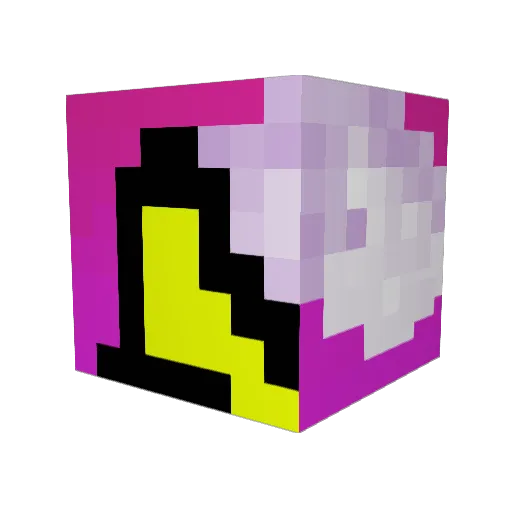 chicken_eater06 Minecraft avatar head, 3D render
