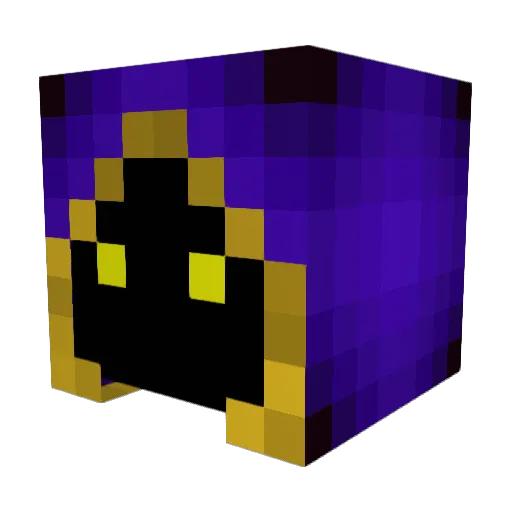 chickenbuitt Minecraft avatar head, 3D render