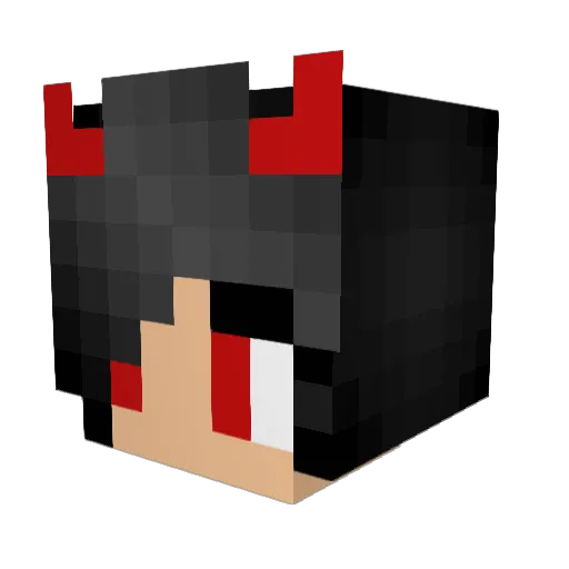 chickienuggiess Minecraft avatar head, 3D render