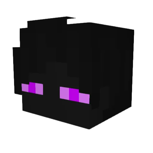 chickle10 Minecraft avatar head, 3D render