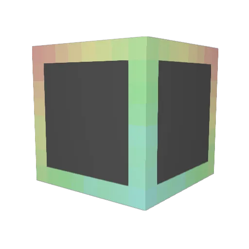 chickmcnugg_ Minecraft avatar head, 3D render