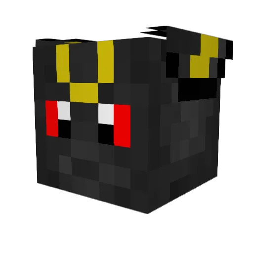 chicknuggets Minecraft avatar head, 3D render