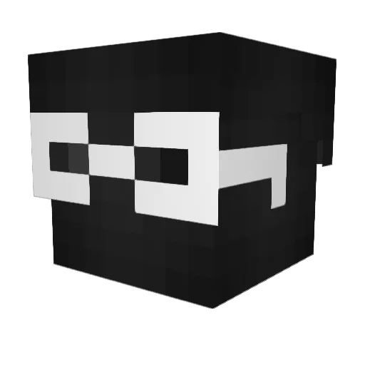 chico_arrieta Minecraft avatar head, 3D render