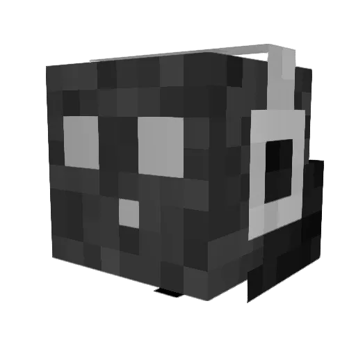 chiefakeef Minecraft avatar head, 3D render
