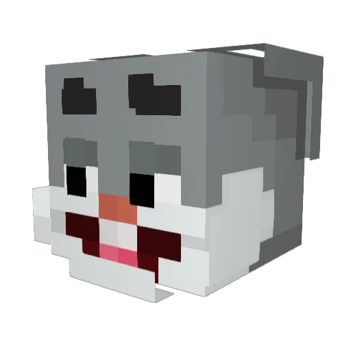 chiefgowee Minecraft avatar head, 3D render