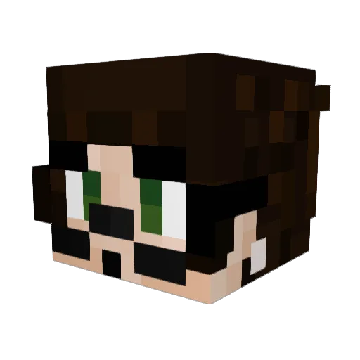 chiefmiguel05 Minecraft avatar head, 3D render