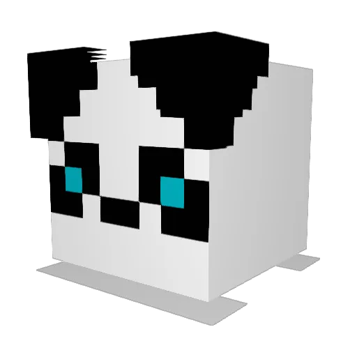 chieftango Minecraft avatar head, 3D render