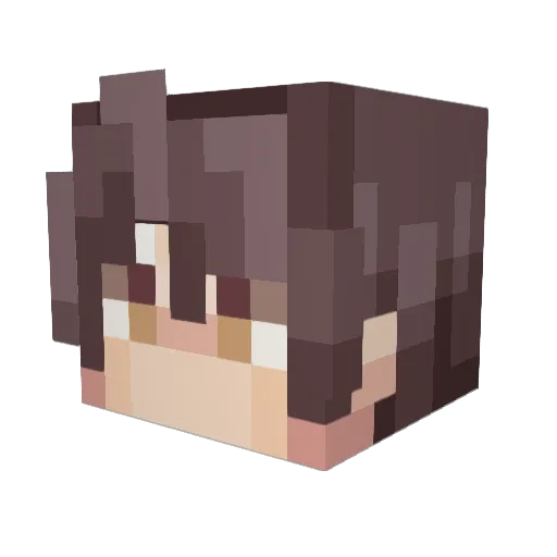 chifino237 Minecraft avatar head, 3D render