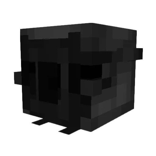 chiggenfries Minecraft avatar head, 3D render
