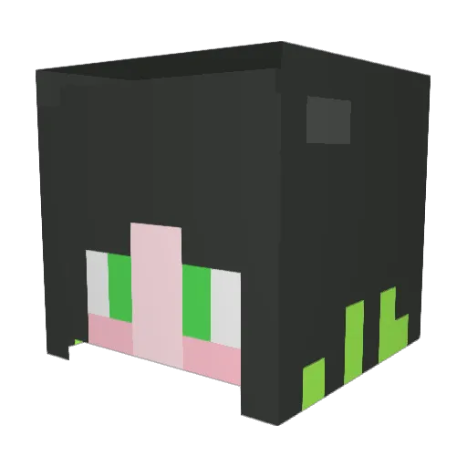 Minecraft-Avatar von chihanchu: Kopf als 3D-Render