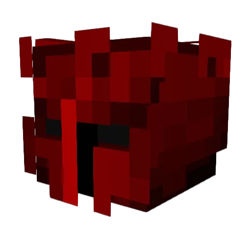 chikenbaba1 Minecraft avatar head, 3D render