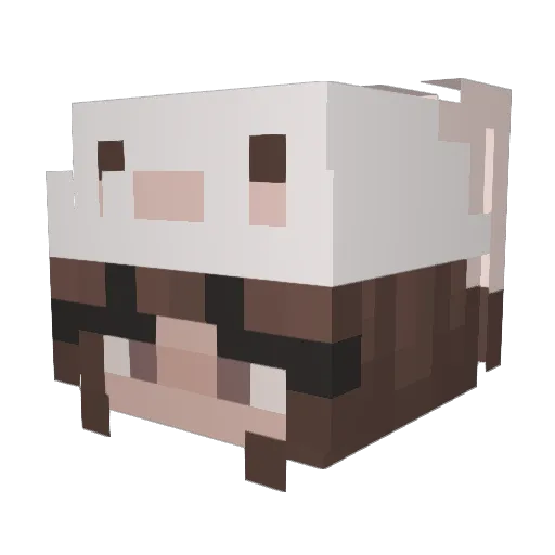 chikika1204 Minecraft avatar head, 3D render