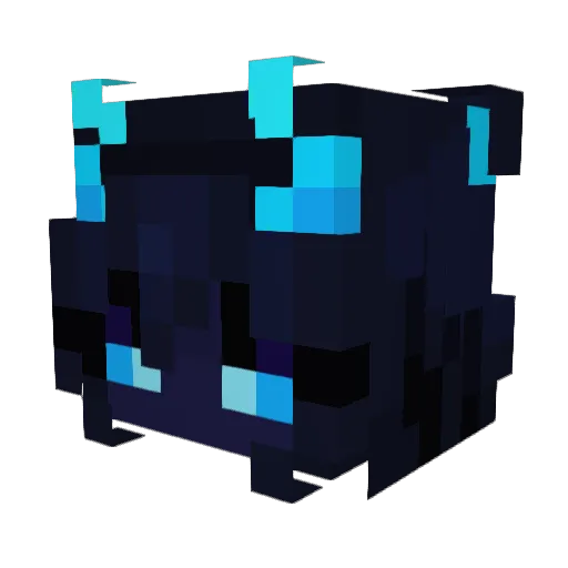 chikuwaa0214 Minecraft avatar head, 3D render