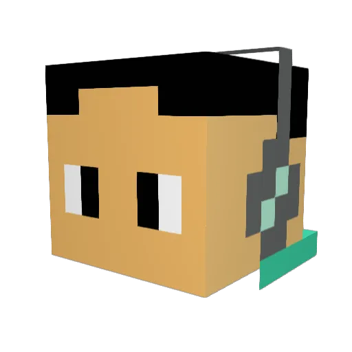 chilango123 Minecraft avatar head, 3D render