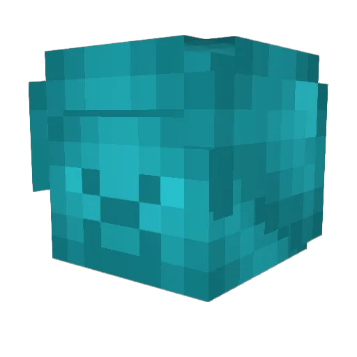 chilasg0t Minecraft avatar head, 3D render