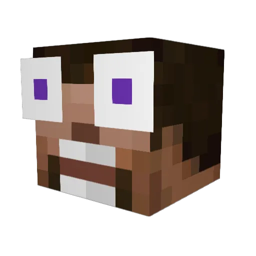 childkicker12 Minecraft avatar head, 3D render