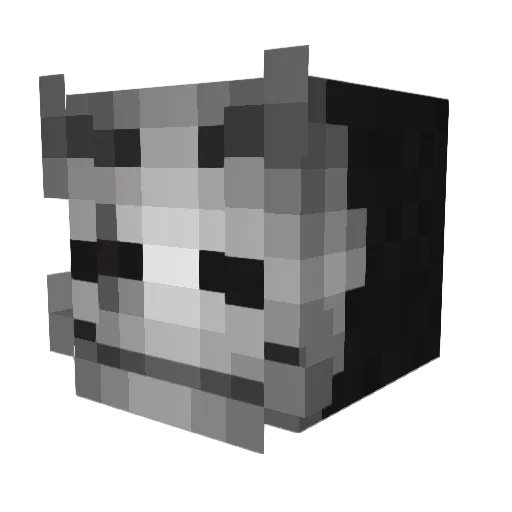 chilkataaa420 Minecraft avatar head, 3D render