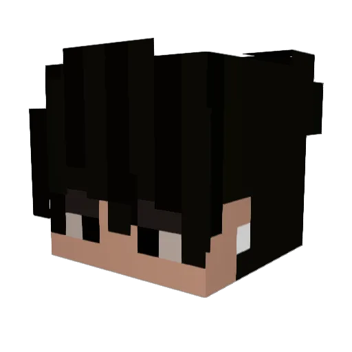 chillcloud19 Minecraft avatar head, 3D render