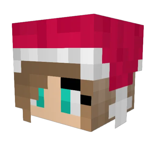 chillerpanda27 Minecraft avatar head, 3D render