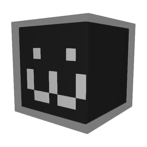 chillfuss Minecraft avatar head, 3D render