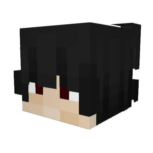chillingsoup532 Minecraft avatar head, 3D render