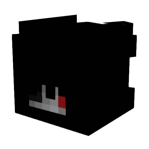 chillwagon Minecraft avatar head, 3D render