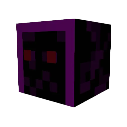 chillycookie Minecraft avatar head, 3D render