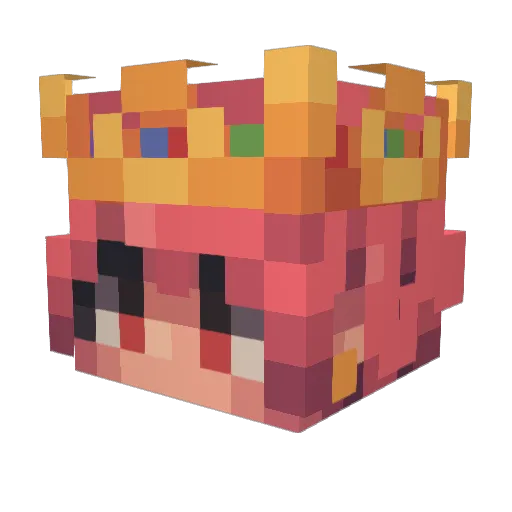 chillzmj Minecraft avatar head, 3D render