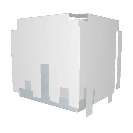 chillznycc Minecraft avatar head, 3D render