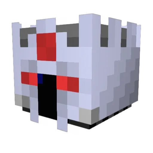 chimera123 Minecraft avatar head, 3D render