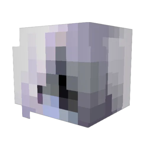 chimerash_deco Minecraft avatar head, 3D render
