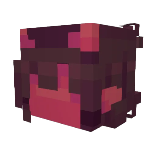chimeri Minecraft avatar head, 3D render