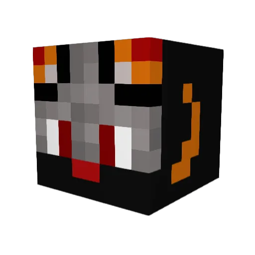 chimo1997 Minecraft avatar head, 3D render
