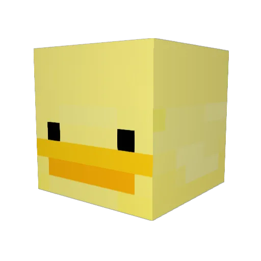 chimosy_ Minecraft avatar head, 3D render