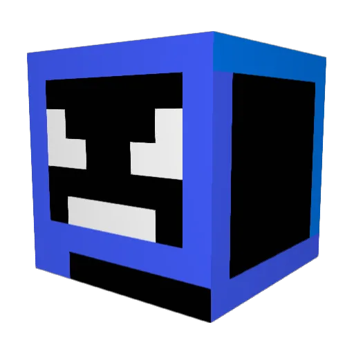 chimpmaster11 Minecraft avatar head, 3D render