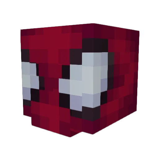chineseelvis Minecraft avatar head, 3D render