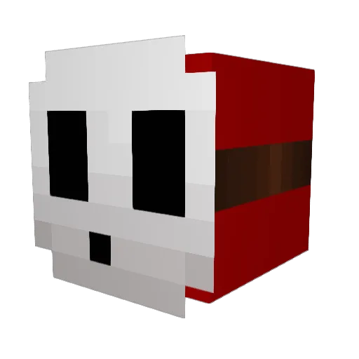 chingytoko Minecraft avatar head, 3D render