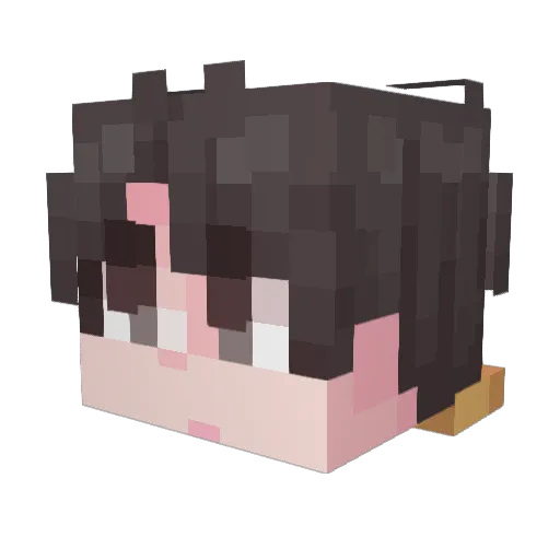 chip1020 Minecraft avatar head, 3D render