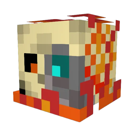 chippo258 Minecraft avatar head, 3D render