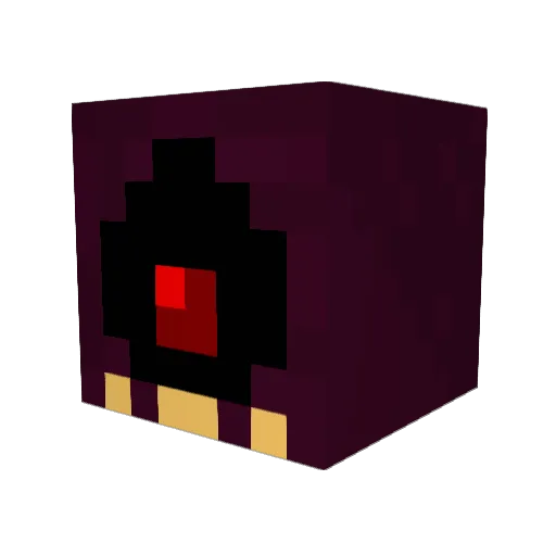 chippy_____ Minecraft avatar head, 3D render
