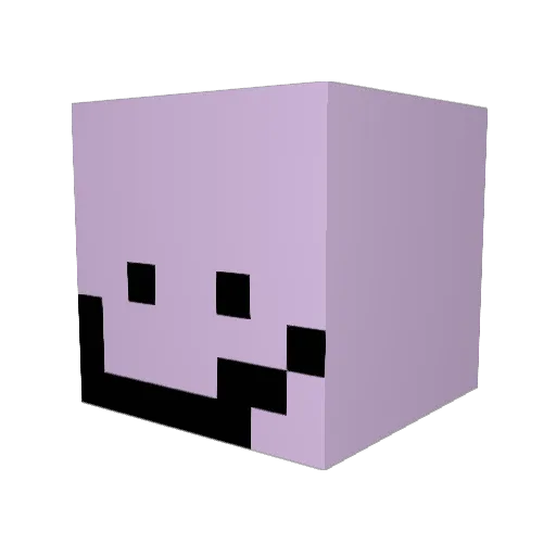 chips3795 Minecraft avatar head, 3D render