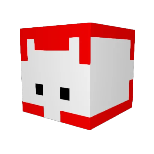 chipstick123 Minecraft avatar head, 3D render