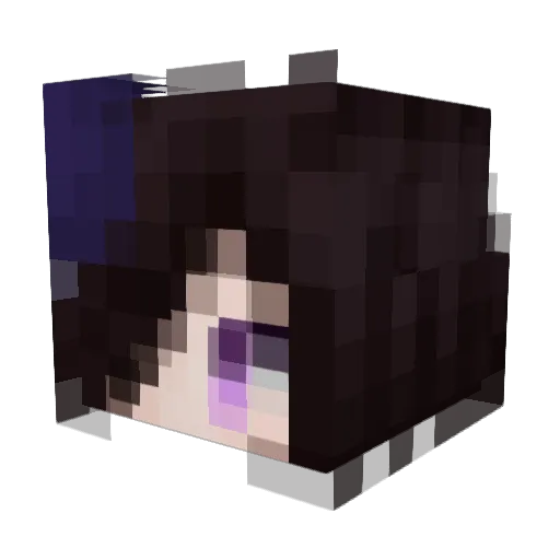 chisun Minecraft avatar head, 3D render
