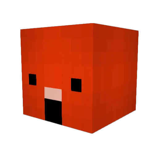 chixs15 Minecraft avatar head, 3D render