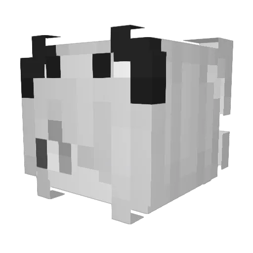 chizlux_x Minecraft avatar head, 3D render