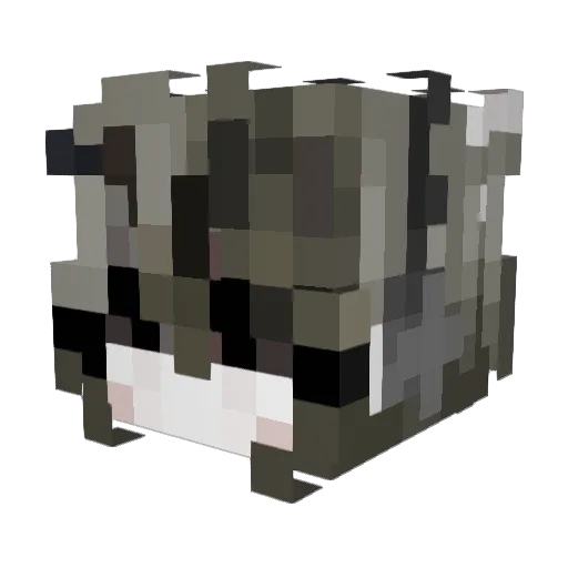 chl3bo Minecraft avatar head, 3D render